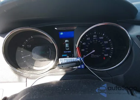 2013 Hyundai Sonata Hybrid Limited z USA, uszkodzony, nr VIN KMHEC4A42DA093900